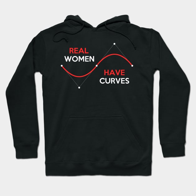 Real women Hoodie by karlangas